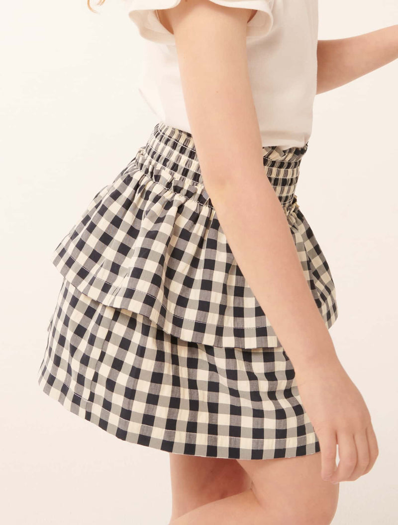 Billie Check Girls Skirt Forever New