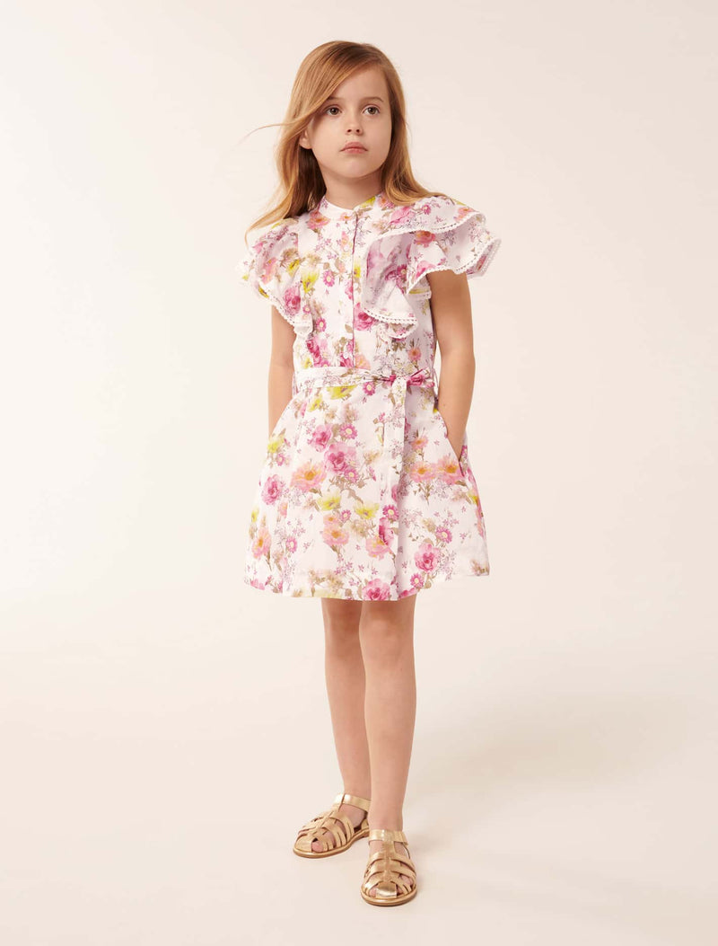 Penny Ruffle Girls Dress Forever New