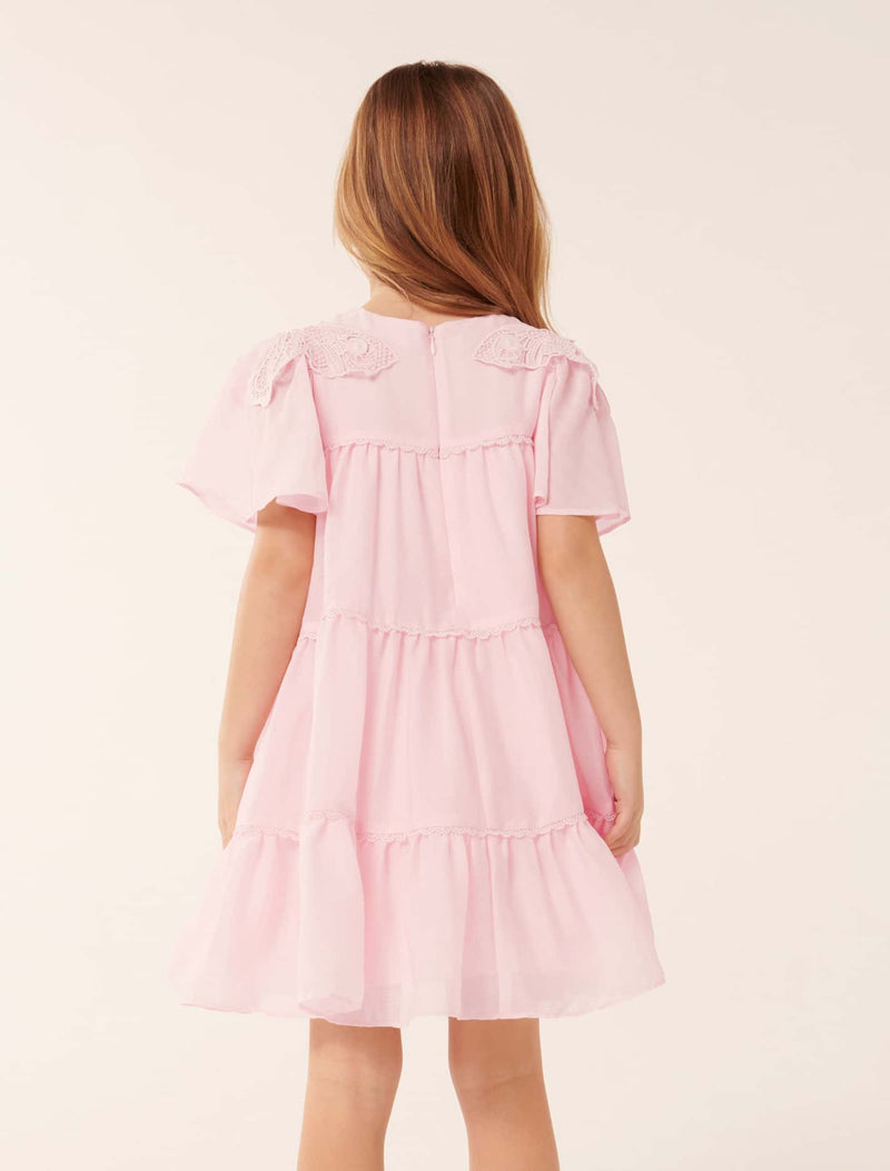 Shauna Tiered Girls Dress Forever New