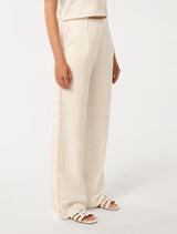 Harmony Crochet Wide Leg Pants Forever New