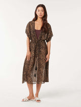 Tahlia Tie Kaftan Forever New