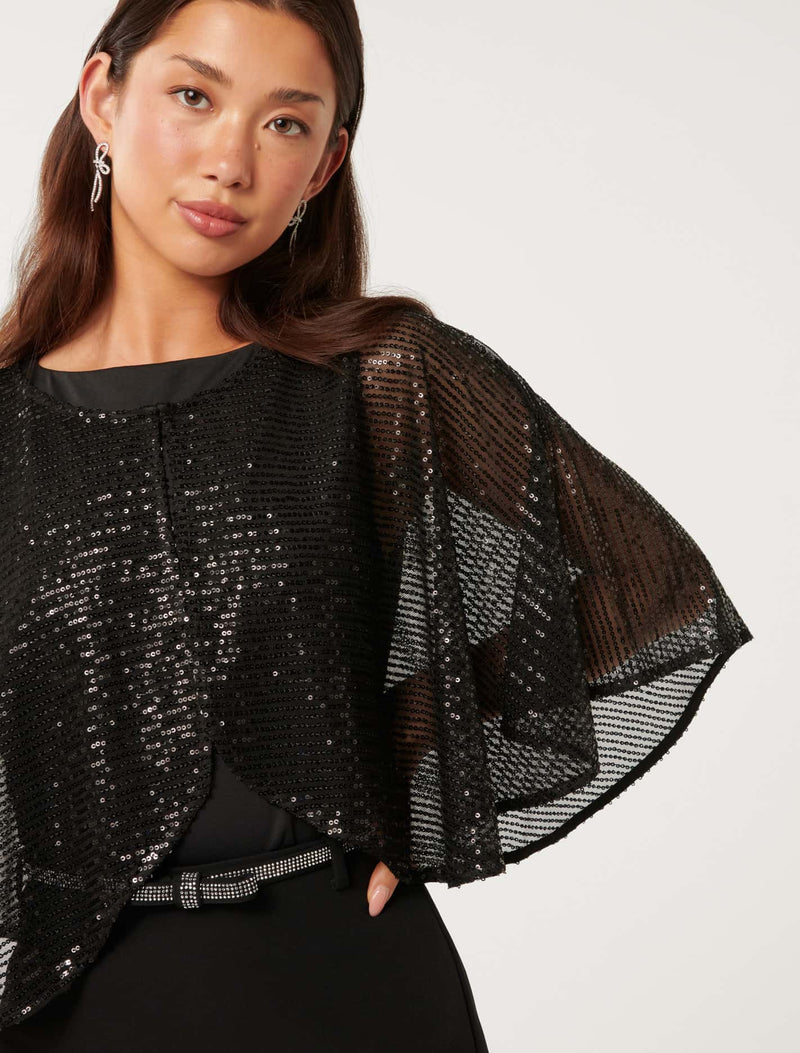 Serena Sequin Cape Forever New