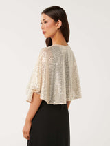 Serena Sequin Cape Forever New