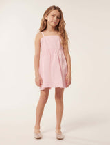 Audrey Bow Mini Teen Dress Forever New