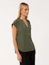 Venus Extended Shoulder Blouse Forever New