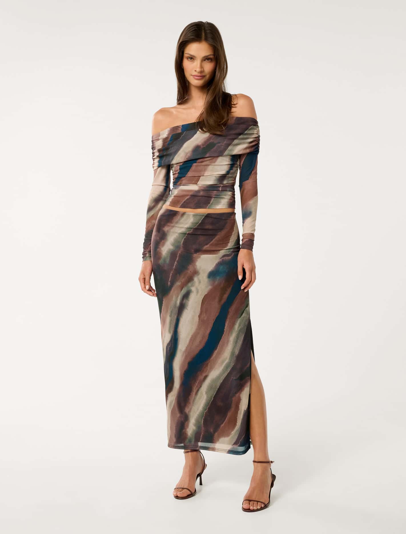 Mia Mesh Maxi Skirt Forever New