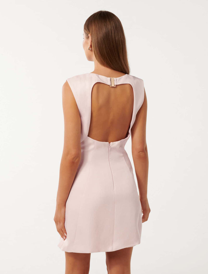 Jessica Backless Shift Mini Dress Forever New