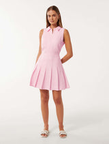 Wren Pleated Tennis Mini Dress Forever New