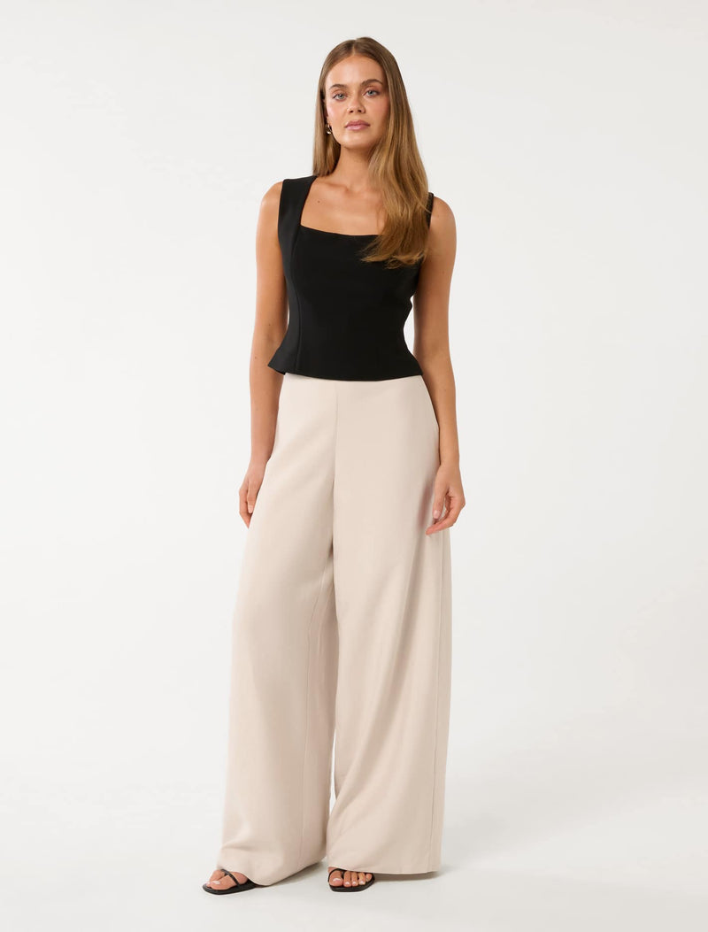 Harriet Wide Leg Pants Forever New