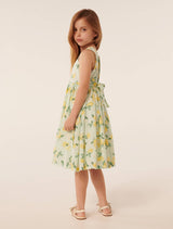 Rhea Gathered Girls Dress Forever New