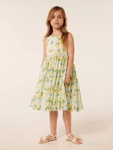 Rhea Gathered Girls Dress Forever New