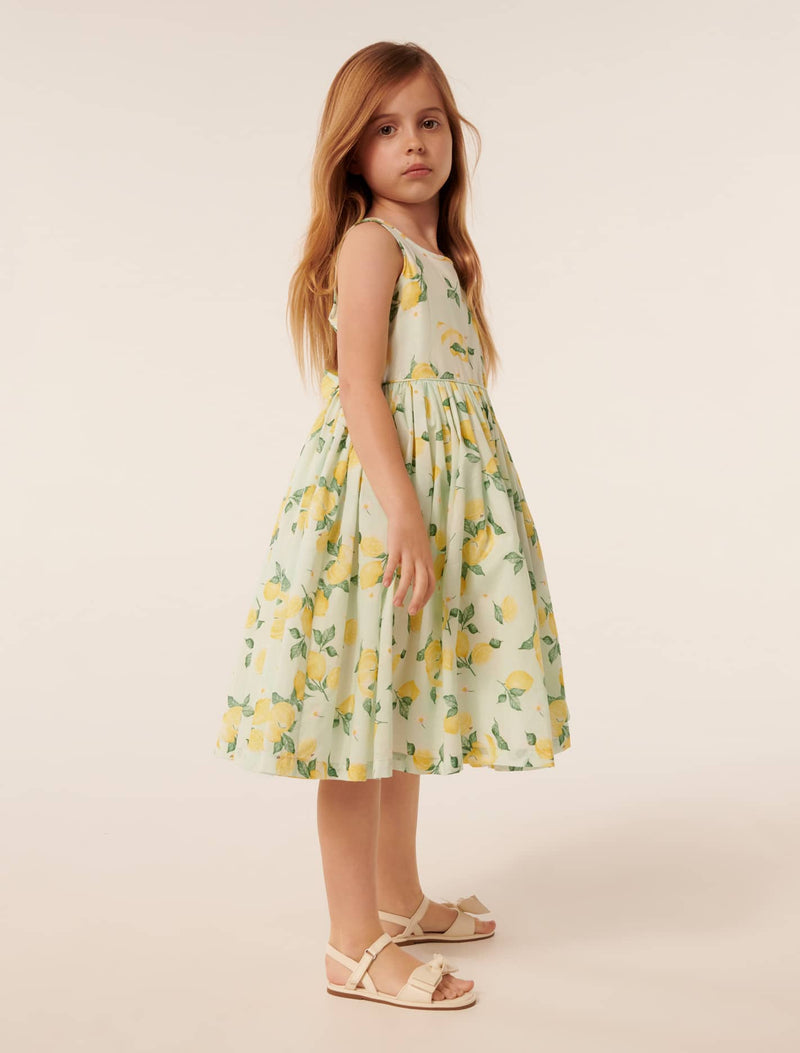 Rhea Gathered Girls Dress Forever New