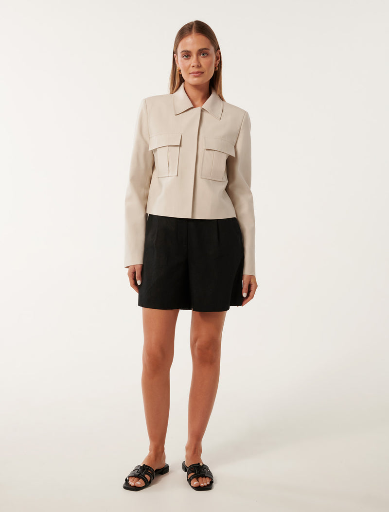 Scarlett Utility Jacket Forever New