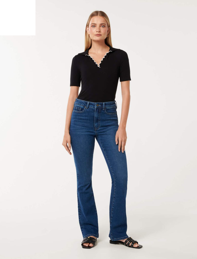 Phoebe Skinny Flare Jeans Forever New