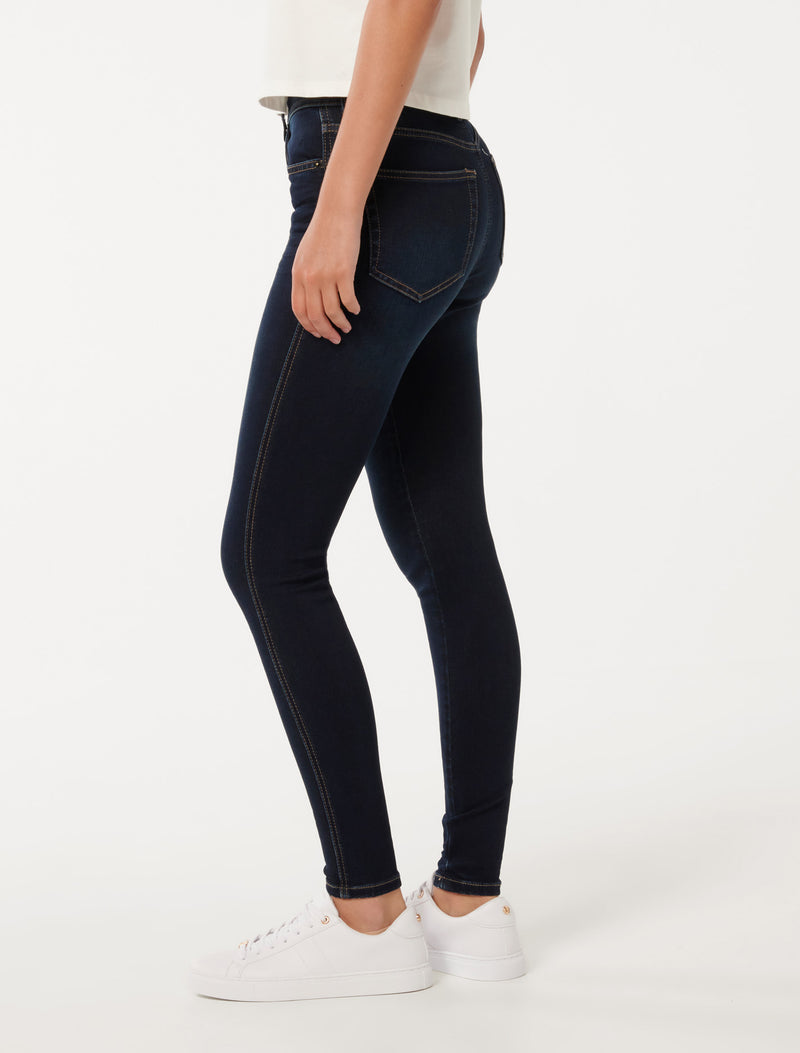 Ashley Mid-Rise Ankle Skinny Jeans Forever New