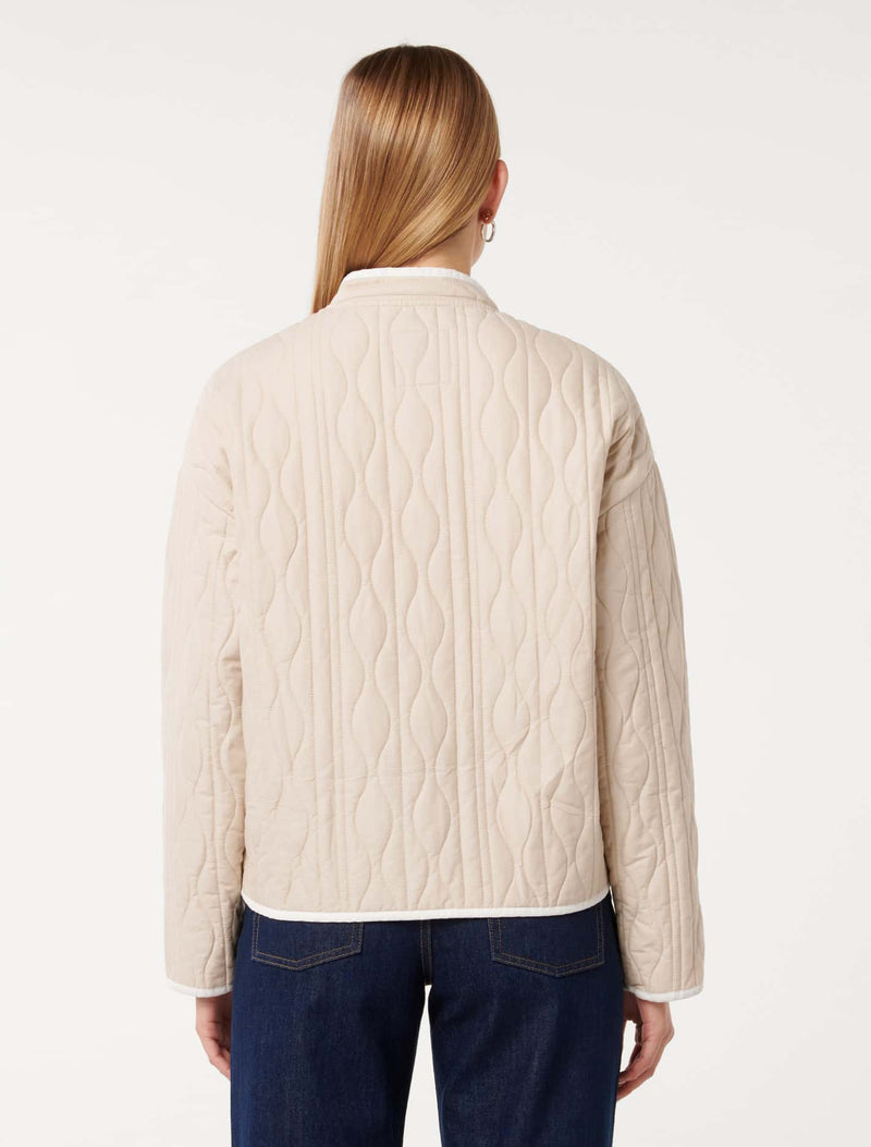 Astrid Quilted Liner Jacket Forever New