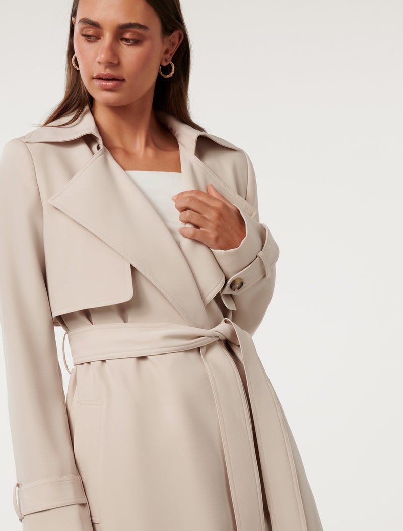 Emma Soft Trench Coat Forever New