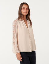 Lucinda Lace Blouse Forever New