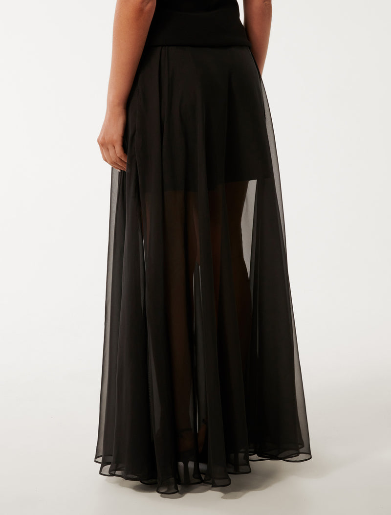 Lisette Sheer Maxi Skirt Forever New