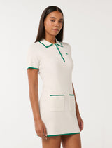 Elena Tipped Tennis Dress Forever New