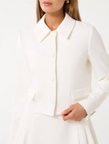 Tanya Cropped Top Collar Jacket Forever New