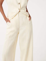 Cynthia Petite Linen Wide Leg Pants Forever New