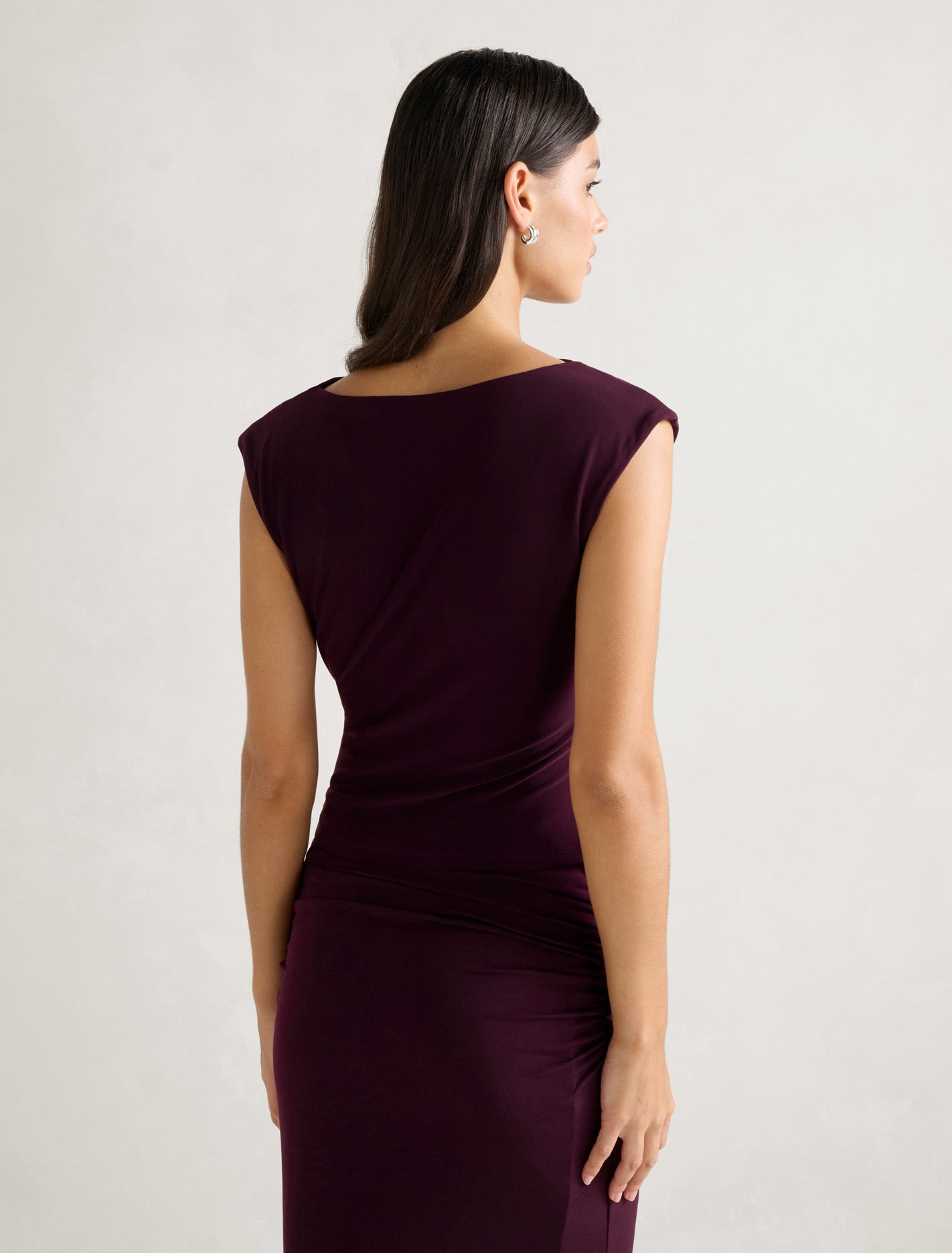 Jazelle Hardware Drape Detail Top Forever New
