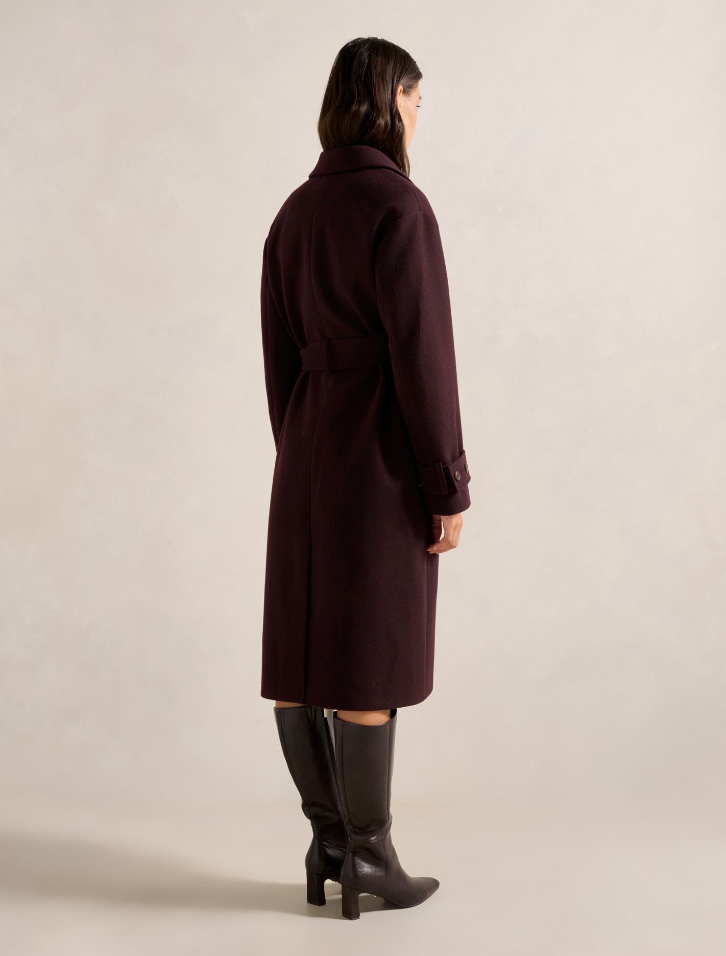 Heidi Double Breasted Wrap Coat Forever New