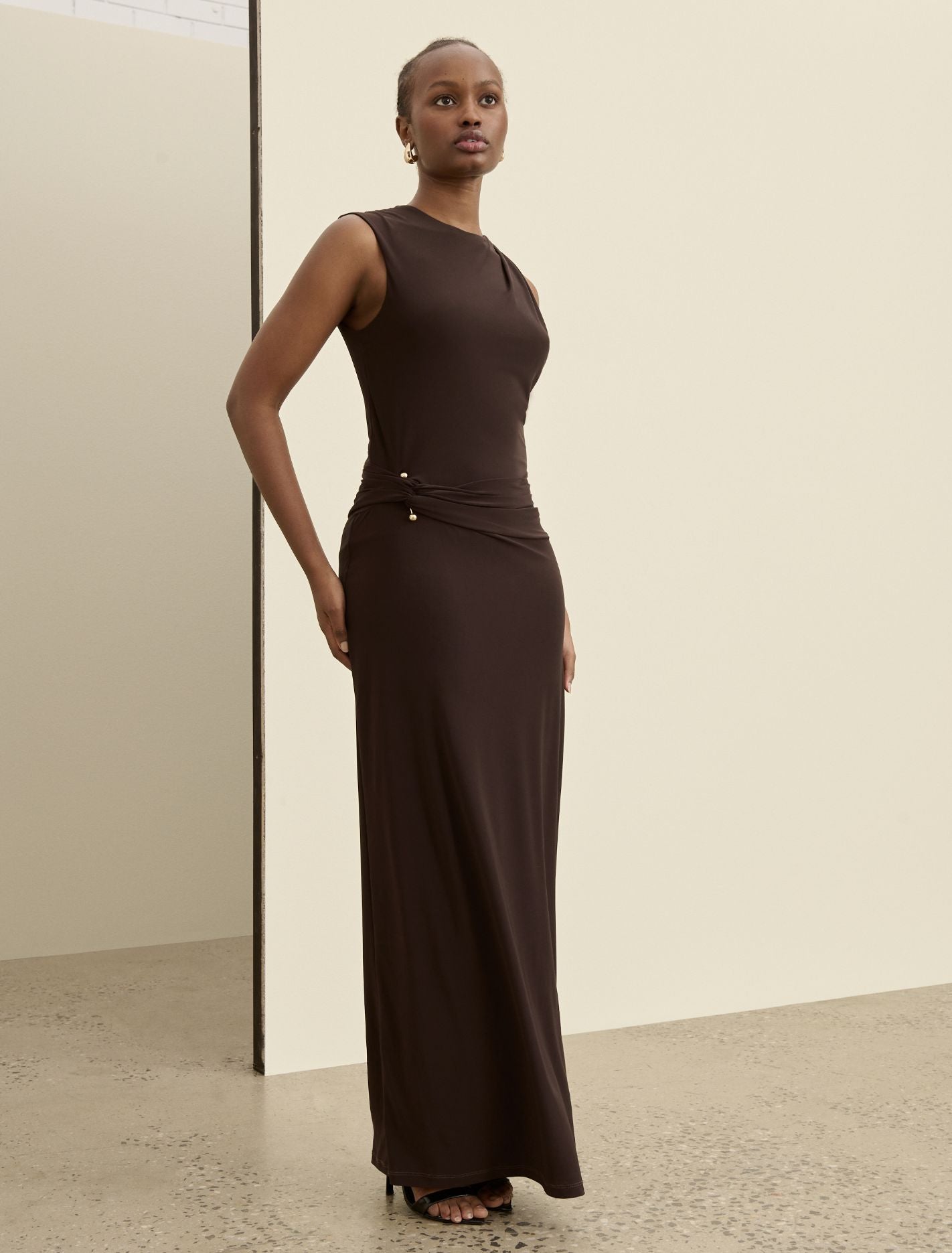 Jess Hardware Bodycon Maxi Dress Forever New