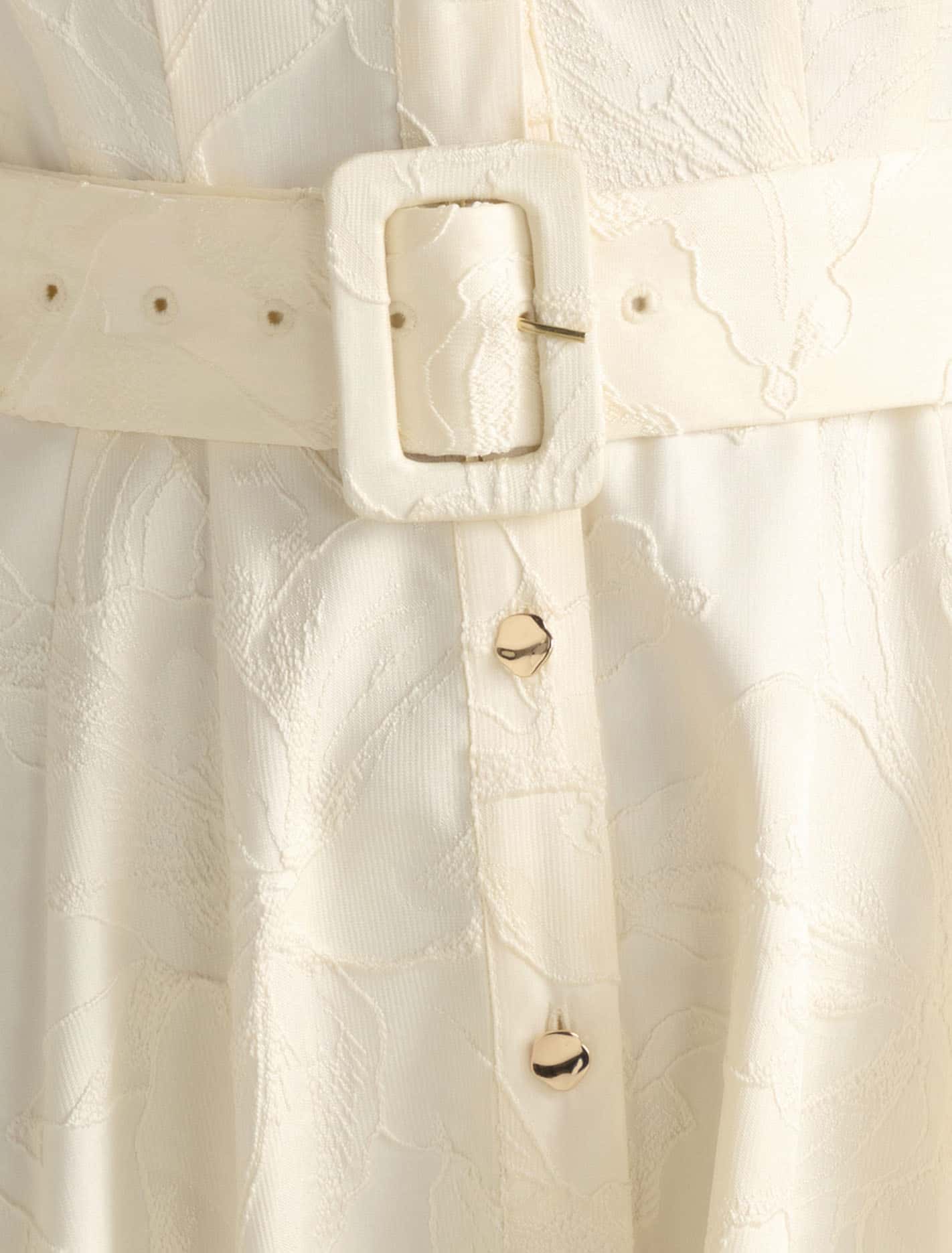 Judith Jacquard Shirt Dress Forever New