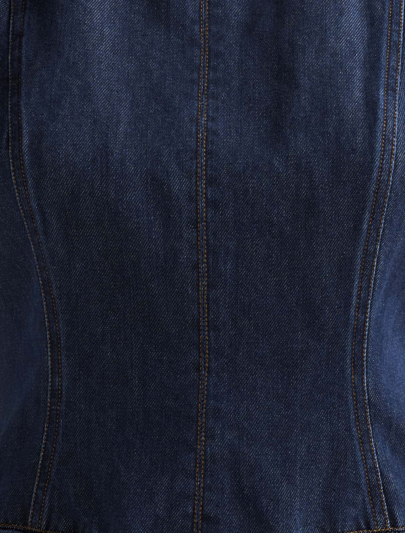 Spencer Denim Mini Dress Forever New