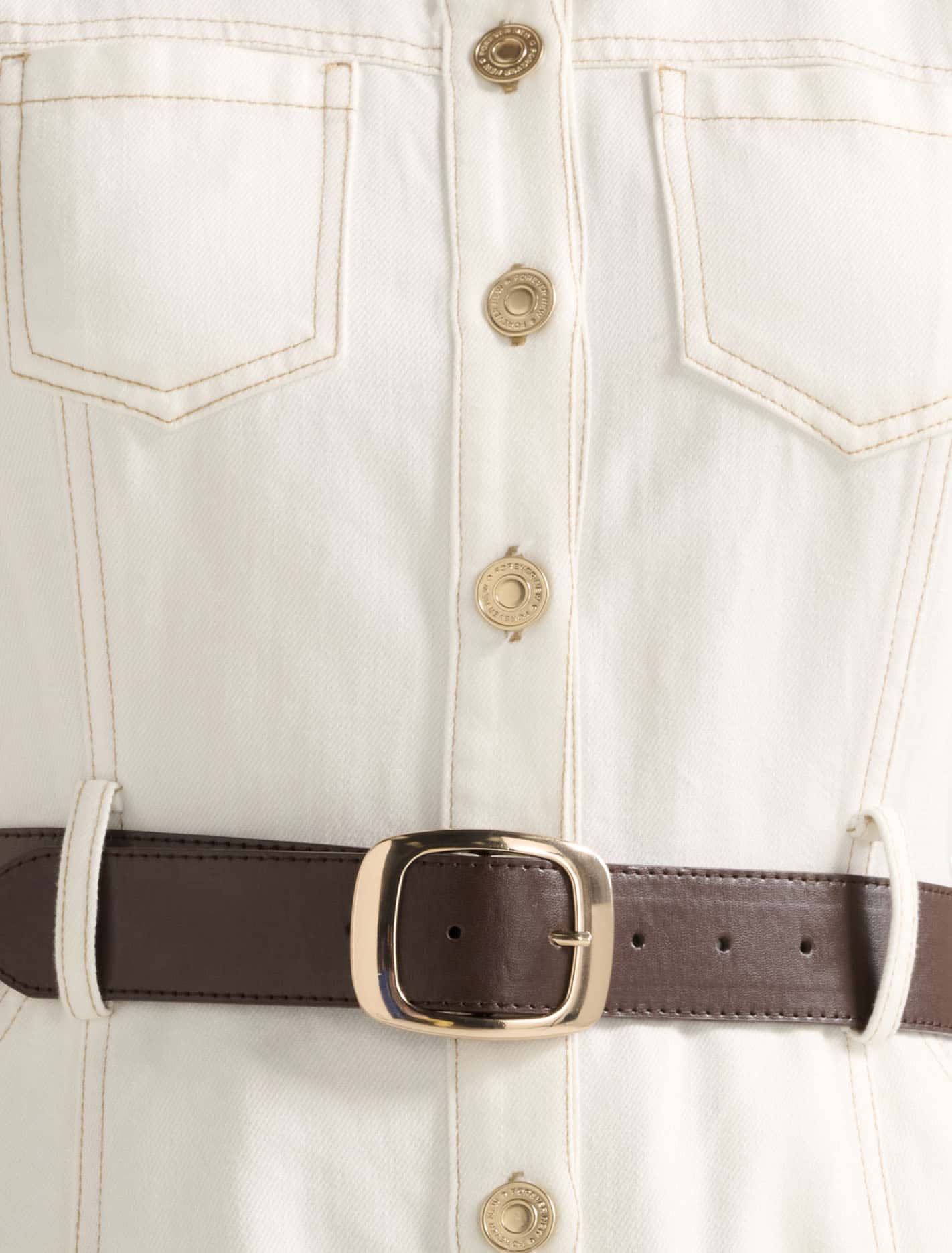 Annalee Sleeveless Shirt Dress Forever New