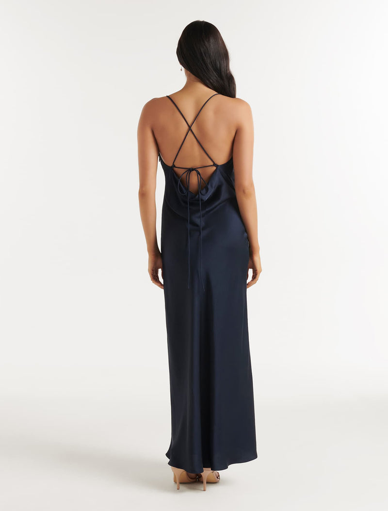 Blair Back Detail Maxi Dress Forever New