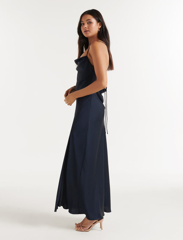 Blair Back Detail Maxi Dress Forever New