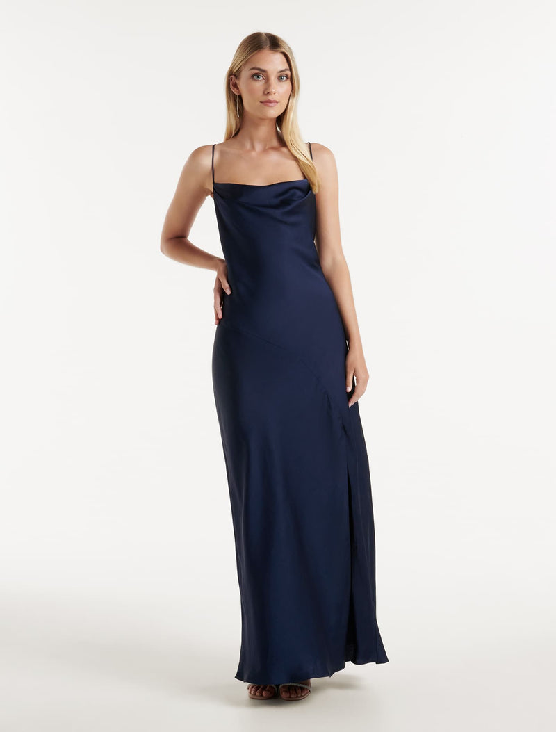 Blair Back Detail Maxi Dress Forever New