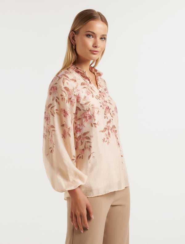 Celeste Raglan Blouse Forever New