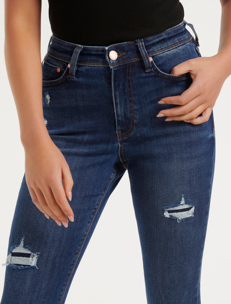 Nala Mid-Rise Skinny Jeans Forever New