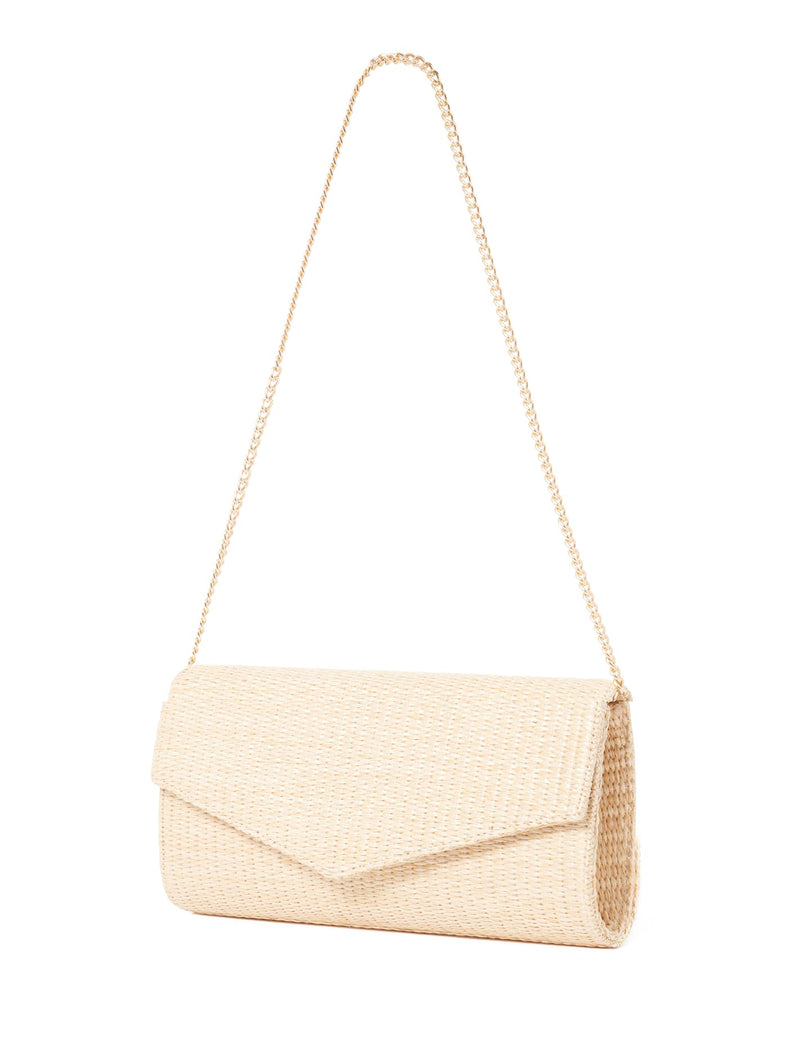 Dakota Straw Shoulder Bag Forever New