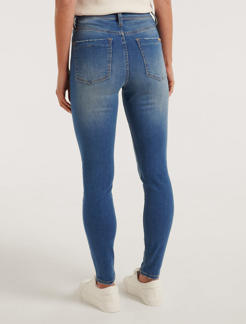 Nala Mid-Rise Skinny Jeans Forever New