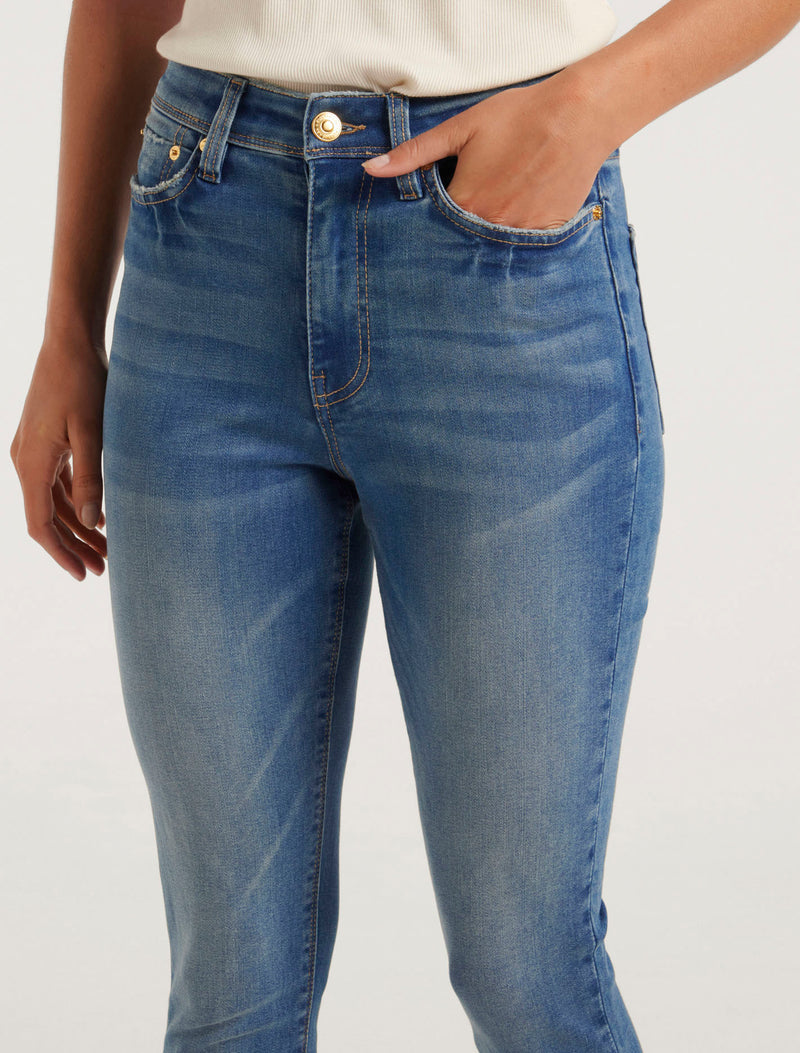 Nala Mid-Rise Skinny Jeans Forever New