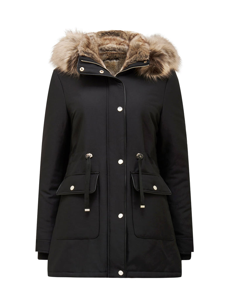 Jacinta Short Parka Jacket Forever New