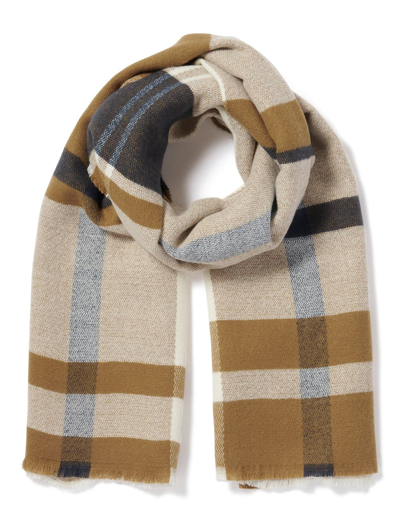 Maya Large Check Scarf Forever New