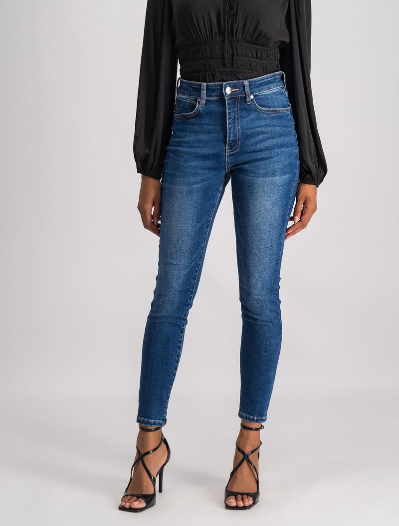 Nala Mid-Rise Skinny Jeans Forever New