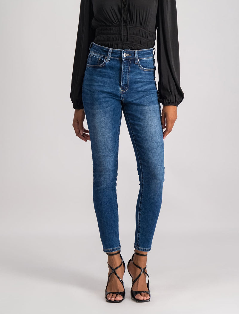 Nala Mid-Rise Skinny Jeans Forever New