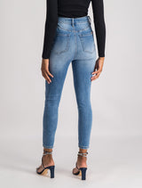 Mila Cropped High-Rise Skinny Jeans Forever New